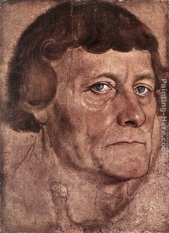 Portrait of a Man painting - Lucas Cranach the Elder Portrait of a Man art painting